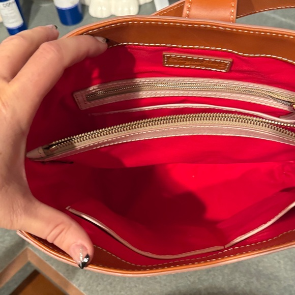 Dooney & Bourke Blush Shoulder Bag with Wallet and Keychain - Picture 7 of 10